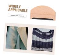 WEKADRIN Portable Wooden Lint Remover Comb for Sweaters Wool Fuzz Bobble Remover Travel-friendly Fabric Pilling Tool for Cashmere Coats Blankets and Multipurpose