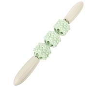 WEKADRIN Portable Yoga Massage Roller Stick for Leg Relaxation and Deep Tissue Muscle Relief Ergonomic Material Body Massager for Calf Decompression and Fascia Release Matcha Green
