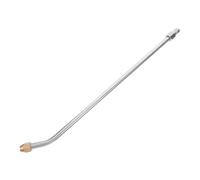 WEKADRIN Pressure Washer Extension Rod Curved Metal Wand with Quick Connector Angled Sprayer Extension for Vehicle Washing Tool Efficient Car Wash Attachment for Hard to Reach Areas