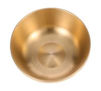 WEKADRIN Pure Tibetan Offering Bowl for Buddhist Rituals Thick Polished Copper Water Vessel for Holy Water Incense and Smudging Ceremonies Consistent for Puja and Diwali Pooja
