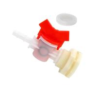 WEKADRIN Rabbit Drinking Water Connector Kit Ball Valve 1/2 Spigot for 5/16 Hose Automatic Water Dispenser Accessory for Bunny and Small Animals