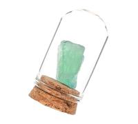 WEKADRIN Raw Green Aventurine Crystal Rock Specimen for Decoration and Science Kit, Natural Quartz Crystal Energy Stone for Boys and Girls’ Educational Collection and Rock Polishing Display
