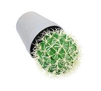 WEKADRIN Realistic Artificial Cactus Bonsai Mini Potted Plant Simulation Succulent Decor for Desktop Living Office Garden Space-saving Faux Plant Easy to Clean and Care