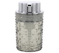 WEKADRIN Refillable Glass Foaming Soap Dispenser Pump Bottle for Bathroom and Kitchen Ergonomic Press Pump for Facial Cleanser Hand Soap and Body Wash Quick Foam Generator for Deep