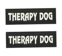 WEKADRIN Reflective Service Dog Patch Harness Strap Night Glow Professional Pet Vest Patches for Working and Service Dogs