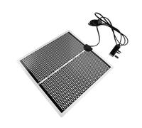 WEKADRIN Reptile Heat Mat with Thermostat Control Efficient Snake Heating Pad for Terrariums Rapid Heatup Ptc Infrared Pad for Tortoises Amphibians Pets Energy Saving Vivarium Warmer