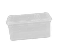 WEKADRIN Reptile Pet Breeding Box Practical Terrarium Reptile Feeding Box Habitat Enclosure for Tarantula Gecko Tank Small Feed Holder for Spider Enclosure for Snail