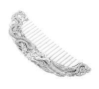 WEKADRIN Retro Dragon and Chinese Comb Vintage Wide Tooth Hair Grooming Tool for Men and Women Detangling Accessory Elegant Hair Styling