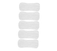 WEKADRIN Reusable Cotton Diaper Inserts for Newborns 0-3 Months Stretchable Breathable Washable Baby Diaper Liners White Small 35x15cm 5pcs Set
