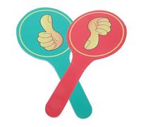 WEKADRIN Reusable Double-sided Voting Paddles 15x30cm Foam Board Teacher Classroom Response Tools Thumbs Up/down Handheld Boards for Student Participation and Event Voting