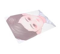 WEKADRIN Reusable Face Painting Practice Board for Adults and Washable Makeup Mold with Smooth Surface for Skill Improvement and Professional Face Paint Training