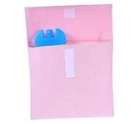 WEKADRIN Reusable Ice Pack Cooling Pouch for Small Pets Summer Hanging Pouch with Cold Locking Absorbent Inner Bag for Rabbits Hamsters Guinea Pigs Pink Hot Weather Accessory