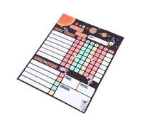 WEKADRIN Reusable Magnetic Chore Chart for Visual Schedule and Reward System Multi-Function Behavior Tracker for Boys and Calendar for Fridge to Encourage Responsibility and Discipline at