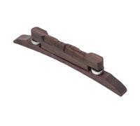 WEKADRIN Rosewood Mandolin Bridge Replacement Part Premium Mandolin Accessories Practical Compensated String Bridge for Musical Instrument Repair