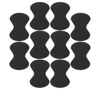 WEKADRIN Self-Adhesive Non-Slip Silicone Guitar Pick Grips 10Pcs Compact Stickers for Guitar Accessories Suitable for Performing and Practice