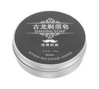 WEKADRIN Shaving Soap for Men Women Thick Lather Refreshing Aroma Gentle Formula for Beard Mustache Care Travel-friendly