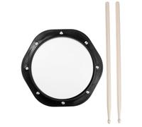 WEKADRIN Silent Drum Practice Pad with Rubber Drumsticks and Storage Bag Dumb Drum Mat for Home Rhythm Training and Technique Development