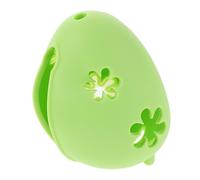 WEKADRIN Silicone Makeup Egg Holder with Breathable Compartments Portable Facial Sponge Storage Box for Travel Dustproof Puff Organizer for Women