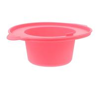 WEKADRIN Silicone Wax Warmer Replacement Bowl 400ml Silicone Liner for Hair Removal Wax Pot Pink for Women Professional Waxing Spa Use