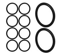 WEKADRIN Singing Bowl Replacement Rubber Rings 10Pcs 60X7Mm Epdm O-Rings Gasket Pads for Sound Bowls Installation
