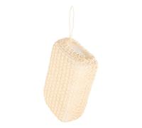 WEKADRIN Sisal Bath Sponge Exfoliating Scrubber Soft Body Scrubber for Adults Comfortable Grip Full Body Exfoliation Bath Ball for Men Women