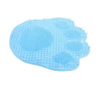 WEKADRIN Skid TPR Foot Scrubber Mat with Suction Cup Back Scrubber for Shower Bathroom Bath Mat Exfoliating Dead Skin and Calluses Non Slip Massage Pad for Smooth Feet and Odor Control