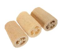 WEKADRIN Small Animal Loofah Chew Toys 3pcs Natural Teeth Grinding Toys for Hamsters, Guinea Pigs, and Birds, Designed to Promote Oral Health and Reduce Calculus, for Indoor Pet Play