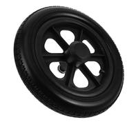 WEKADRIN Solid Rear Wheel Replacement for Wheelchairs and Walkers Lightweight Shockproof Caster Tire with Bearing Anti-Slip Mobility Wheel Suitable for Indoor and Outdoor Use