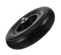 WEKADRIN Solid Wheelchair Wheels Replacement Front Wheel Assembly with PVC PU Tires for Manual Wheelchairs Transfer Chairs Vibration Reduction and Enhanced Grip Accessories