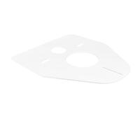 WEKADRIN Soundproofing Panel for Wall Tank Toilet Noise Reduction Mat Self-Adhesive Sound Proof Pads Bathroom Soundproofing Accessory for Wall-Hung Toilets