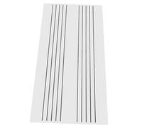 WEKADRIN Staff Whiteboard for Teachers Portable Dry Erase Board with Music Notes for Classroom and Refrigerator Attachment Memo Display