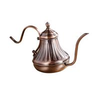 WEKADRIN Stainless Steel Coffee Pot with Long Spout and Ergonomic Handle Heat-Resistant Gooseneck Kettle for Home Brewing Office Cafe and Tea House Use