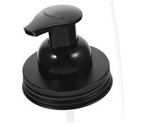 WEKADRIN Stainless Steel Lotion Dispenser Pump Replacement Mason Jar Soap Pump Nozzle Lid for Bottles Easy Install Leak Resistant Compatible with Soap Shampoo Conditioner Containers
