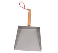 WEKADRIN Stainless Steel Mini Dustpan for Desktop Cleaning Kitchen Tabletop Tool for Narrow Spaces Practical Home Countertop Sweeping Accessory Silver Finish
