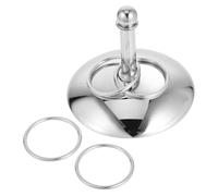 WEKADRIN Stainless Steel Parrot Training for Cockatiels and Parakeets Bird Enrichment Activity Rings for Mental Stimulation and Learning Safe Interactive Pet