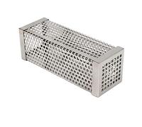 WEKADRIN Stainless Steel Pellet Smoker Tube for Grills Bbq Accessories Outdoor Kitchen for Hot and Cold Smoking Meat Fish Vegetables with Real Wood Flavor Portable Mesh Design