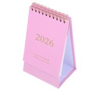 WEKADRIN Standing Desk Calendar Spiral Planner for Home and Office Scheduling Year Dragon Theme Minimalist Monthly Flip Organizer