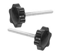 WEKADRIN Star Knob Replacement for Walkers Hand-Tightening Screw with Washer Quick Install Hardware Part for Roller and Arm Rest Walker Accessories