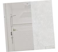 WEKADRIN Static Cling Window Film Snowflake Pattern PVC Decorative Privacy Sticker for Bathroom Bedroom Office Light-filtering Non-adhesive Frosted Window Sticker for DIY Home Use