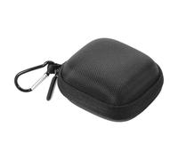 WEKADRIN Storage Bag for Men Portable Travel Case Black Small Hard Case for Beard and Manual Protective Holder for Small Electronics and Travel Makeup Bag