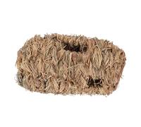 WEKADRIN Straw Hamster Hideout Tunnel Small Hideaway for Gerbils and Small Pets Cage Habitat Natural Nesting Shelter