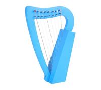 WEKADRIN String Wooden Lyre Harp Classical Style Portable Musical Instrument for Beginners Adults and Easy to Play Compact Design with Rich Melodious Sound for Lessons and Performances