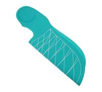 WEKADRIN Striped Silicone Hair Cutting Collar Cape with Weighted Waterproof Design Extended Large Size Hair Dye Neck Guard Shawl for Salon and Home Haircut