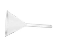 WEKADRIN Thick Solid Triangle Feeding Funnel High Temperature Resistant Labware for Analytical Chemistry Reusable Hand Washable Chemical Experiment Tool