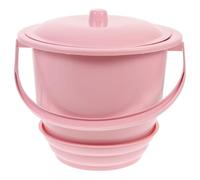 WEKADRIN Thickened Household Urinal Pail with Lid Portable Chamber Pot for Adults Lightweight PP Plastic Spittoon Bucket for Night Use Practical Simple Urinal Pot for Women and Elderly