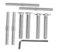 WEKADRIN Threaded Bolt Double End Screw Bolts Cat Scratching Post Replacement Hardware Steel Fasteners with Hex Wrench Included