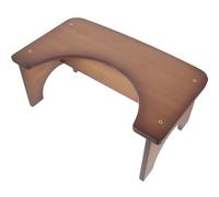 WEKADRIN Toilet Stool Squatting Poop Stool for Adults Bamboo Material for Elderly and Boys and Girls Use in Toilet