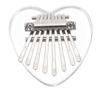 WEKADRIN Tone Acrylic Mini Kalimba Thumb Piano Portable Small Music with Ethereal Sound Accurate Tuning for Beginners and Advanced Players Gift for Music Lovers and Learning Instrument