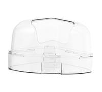 WEKADRIN Transparent Hamster Bath Box Sturdy Bath Tub for Small Pets Guinea Pig Toilet Animal Accessory Compact and Practical Hamster Cage Supplement Random Color