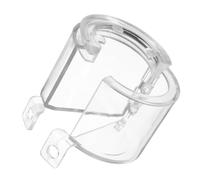 WEKADRIN Transparent Push Button Switch Cover with Detachable Base Emergency Stop Button Lockout Case for Industrial Safety Visual Protection Guard Enhancing Operational Efficiency and